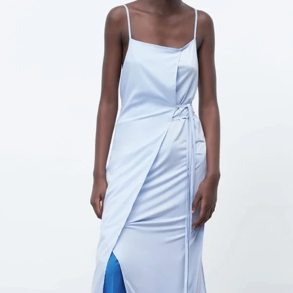 a-line v-neck knee-length chiffon cocktail dress with ruffle Ever-Pretty Pleated Chiffon Ruffles Sleeve V-Neck Midi Summer Formal Wedding Guest Dress